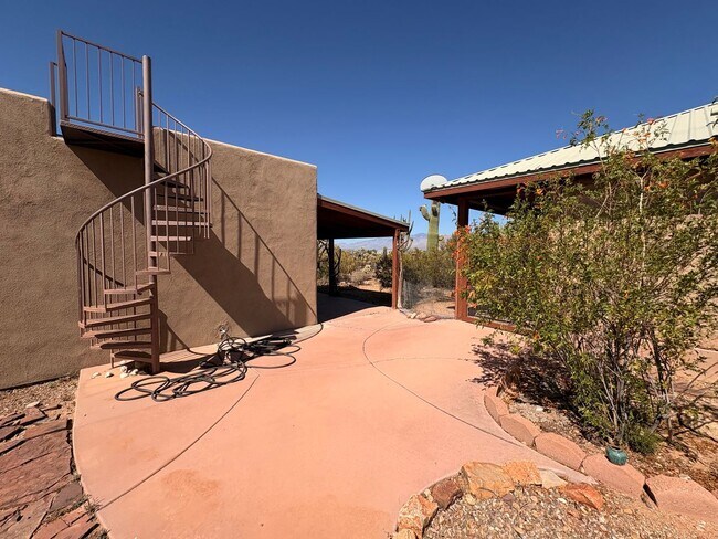 Building Photo - Desert Home on 3.3 Acres with Rooftop Views & Unique Rammed Earth Design