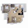 1 Bed 1 Bath Large Reno 2