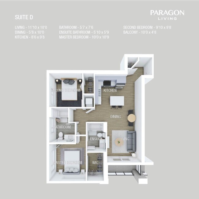 Plan d'étage - 1325 Jefferson Ave