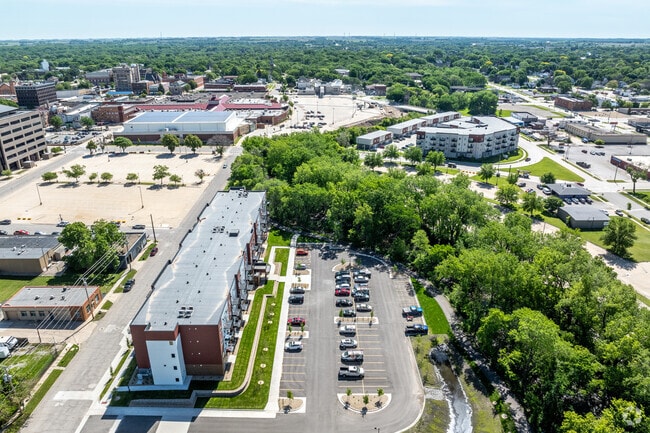 Aerial Photo - The River Apartments & Townhomes