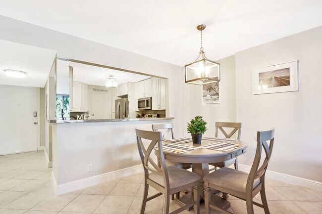 Dinning with Past Through Window to Kitchen - 145 Ocean