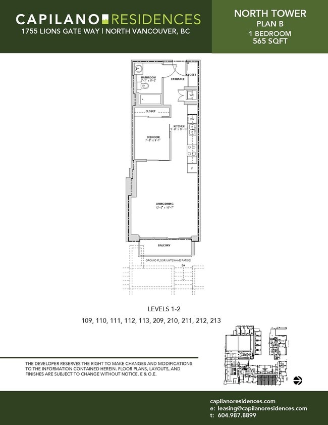 Photo du bâtiment - Capilano Residences