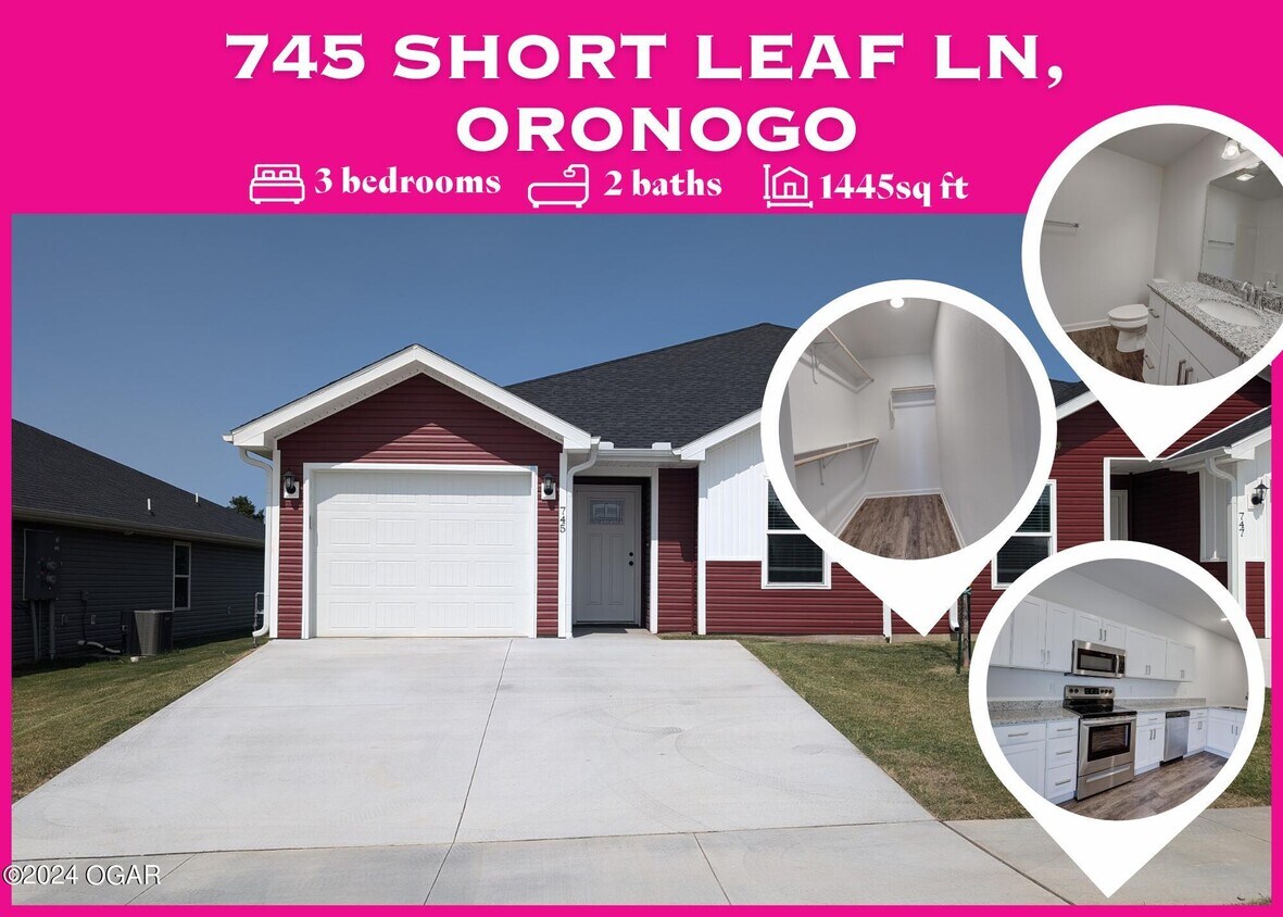 745 Short Leaf Ln, Oronogo, MO 64855 Condo for Rent in Oronogo, MO