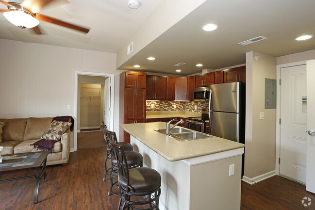 2HAB, 2BA - 815 FT² - Sala de estar - Smith Apartments @ 53 East Chalmers