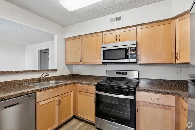 El Hawk 1 dormitorio, 1 baño - 760 pies cuadrados - Cocina - The Landings