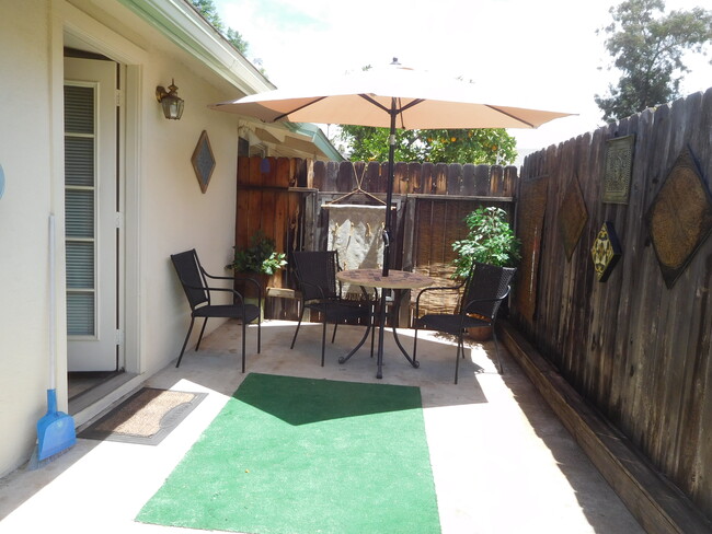 PRIVATE PATIO - 1248 Donald Way