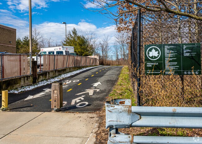 Welcome to Fresh Kills Park in New Springville.