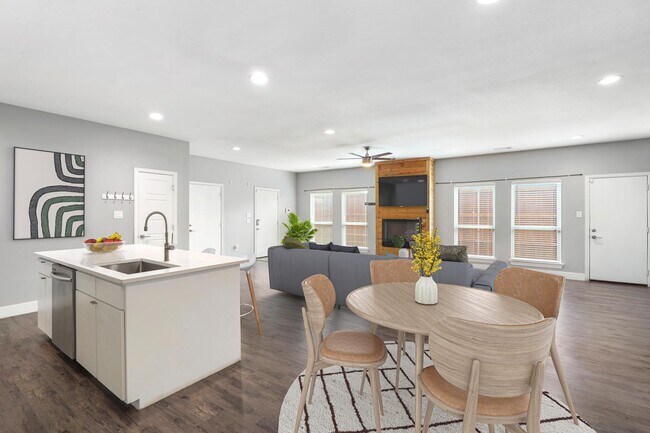 Foto del edificio - Modern Eagle Ford home with large fenced yard