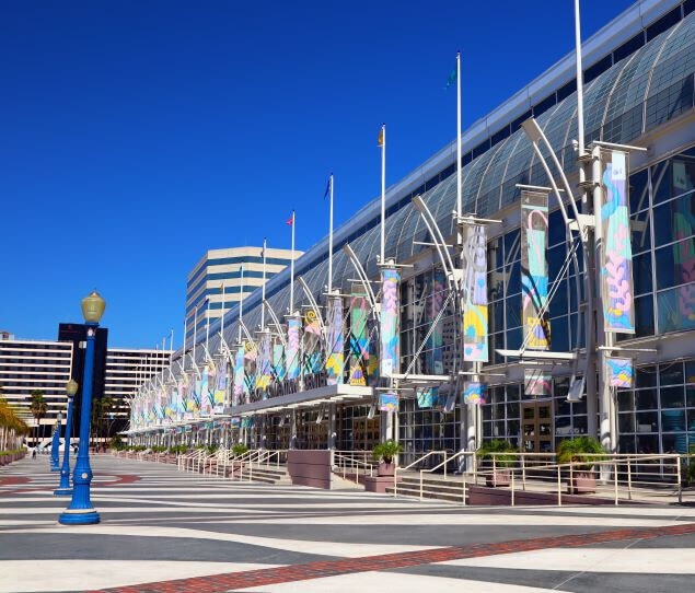 Convention center on Ocean Boulevard