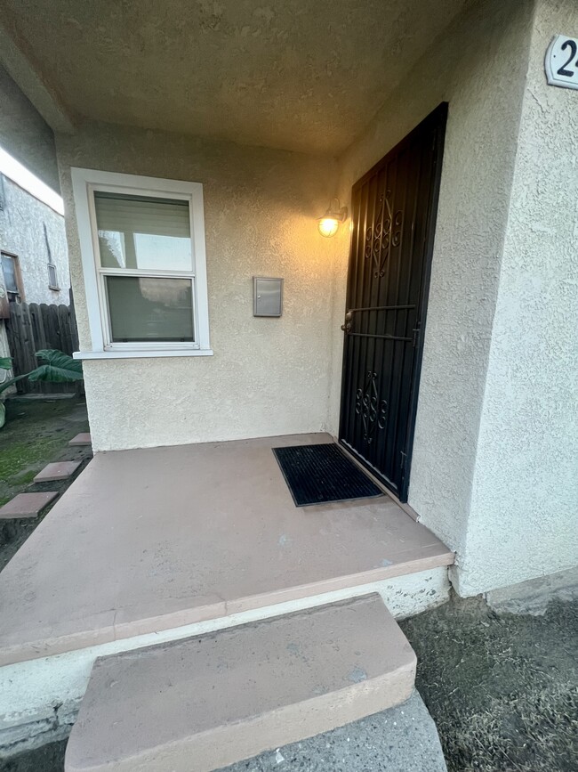 Front door - 2421 Delta Ave