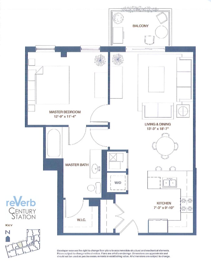 Primary Photo - ReVerb Century Station Apt! (3200 S Oak Park)