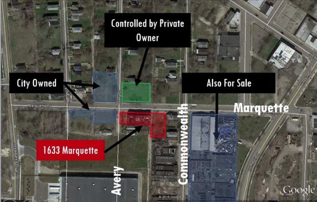 Aerial Photo - 1633 Marquette St