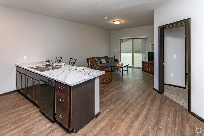 1BR, 1BA - 573SF - Wheatgrass Village