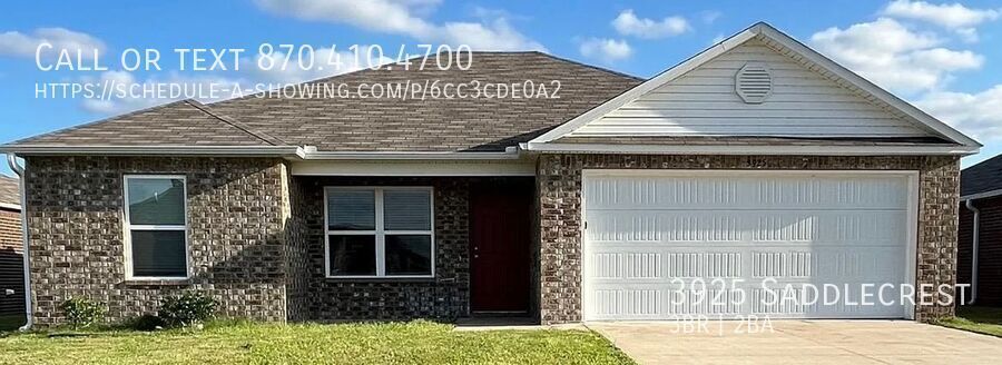 Foto principal - Beautiful 3 bed / 2 bath home - Nettleton!!