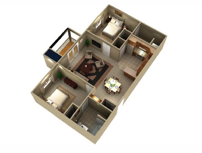 Floorplan - The Willows Senior Apartments