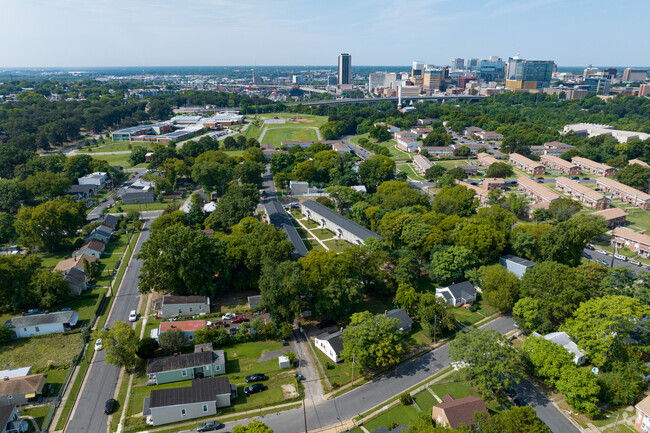 Aerial Photo - Redd Fox Apartments