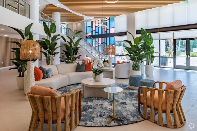 Grand Lobby - Marina Club Apartment homes