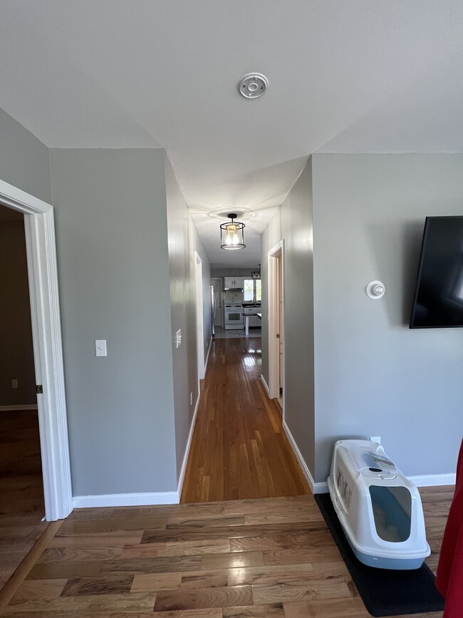 Hallway from Living Room to Kitchen - 823 Maple St