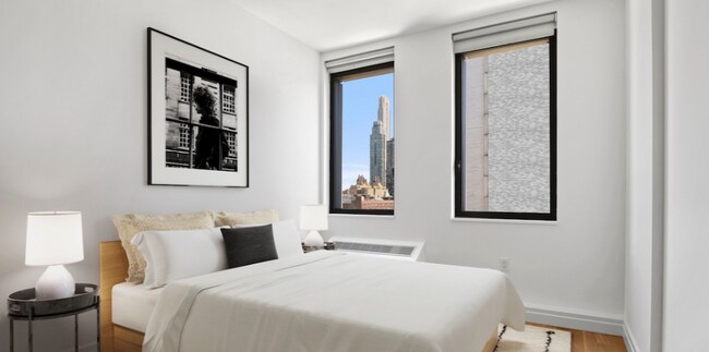 bedroom - 357 W 53rd St