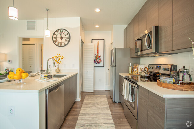 1BR, 1BA- 794 SF - Allegre - Kitchen - Pier 8 at The Preserve