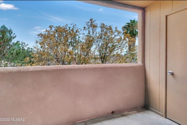 Patio con vista privada - 1810 E Blacklidge Dr