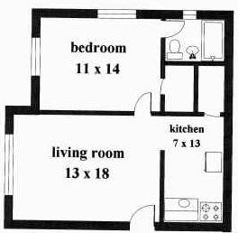 1HAB/1BA - The Harrison