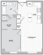 1 Bed/1 Bath