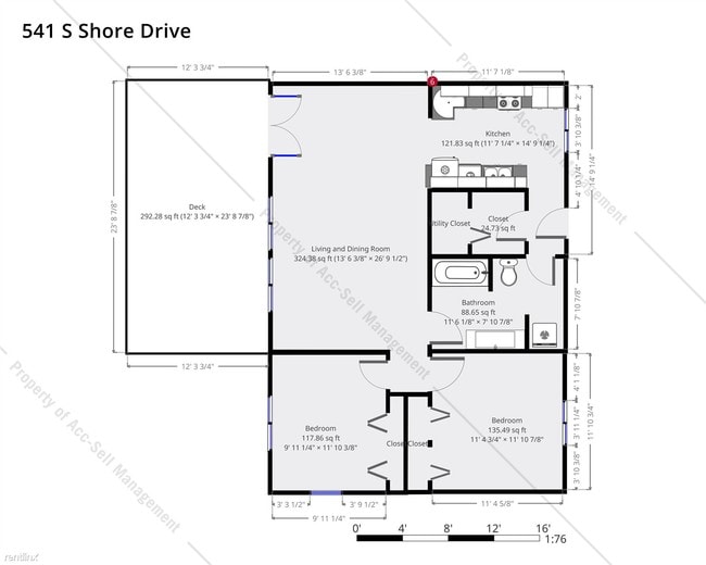 Building Photo - 2 br, 1 bath House - 541 S Shore Dr