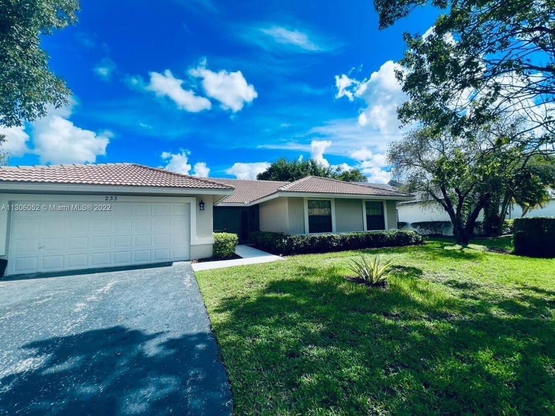 233 NW 119th Dr Coral Springs Fl 33071 House Rental in Coral Springs