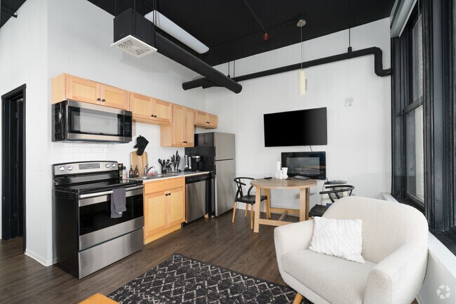 Estudio - 762SF - Cocina - The Marjorie