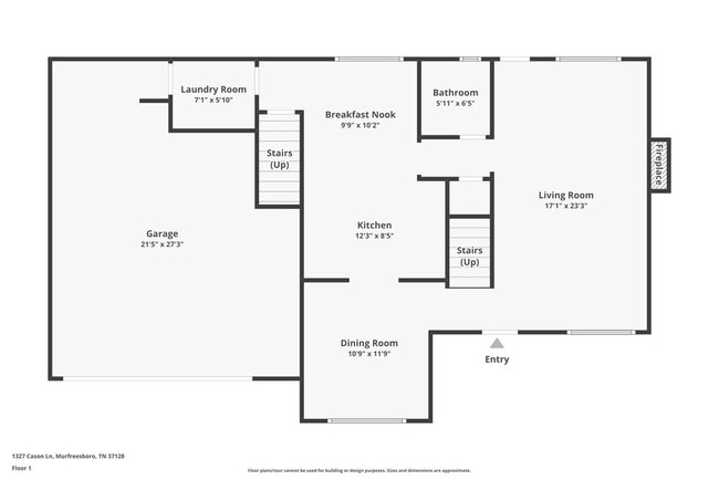 Foto del edificio - 1327 Cason Ln