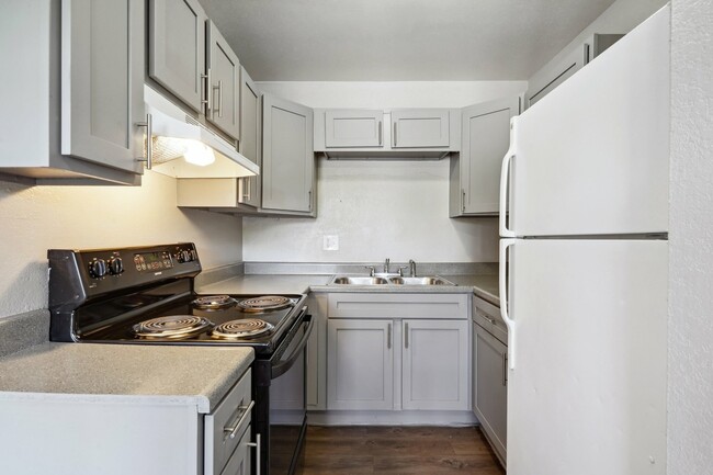 2 Bedroom - Remodeled Kitchen Area w/ Adequate Cabinet & Storage Space - Westview Apartments