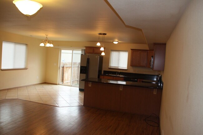 Open living room/kitchen - 310 South Blake Road