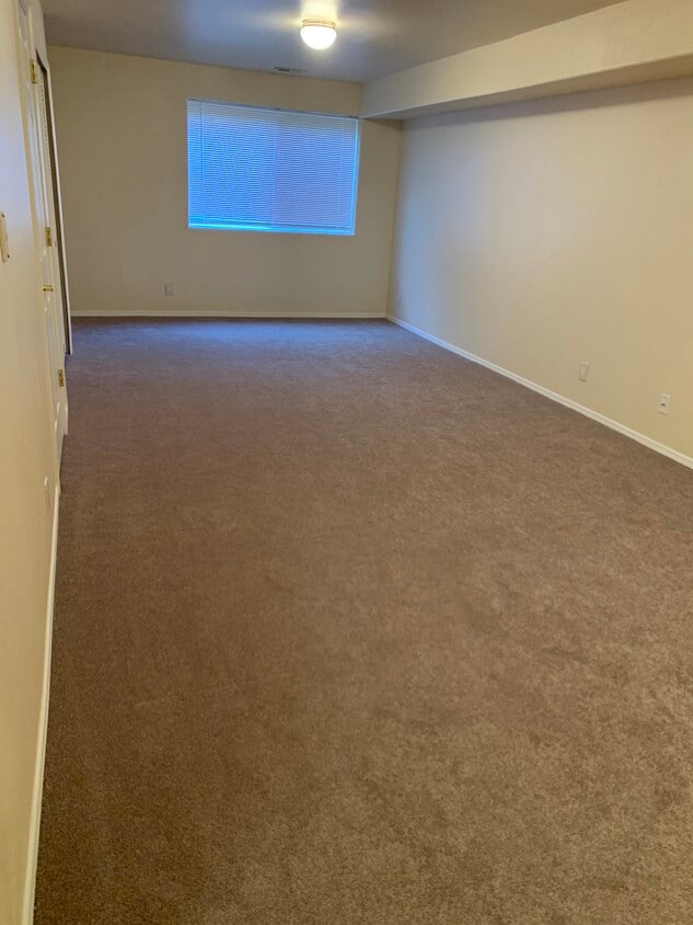Finished basement, contains a walk in closet and private bath. - 6253 Colony Cir