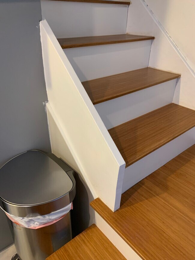 Stairs in Kitchen - 1804 W 22nd Plz