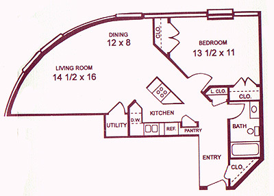 Waterview 654 ft². - St. Andrews