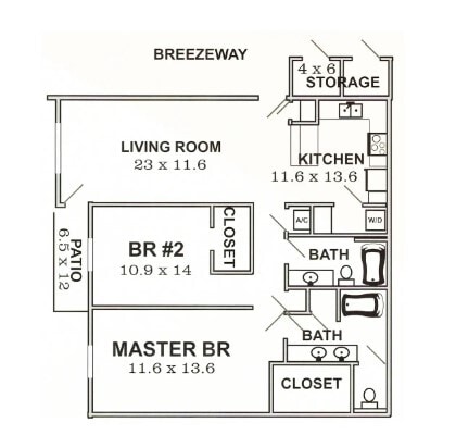 Dos habitaciones - Sinclair Ridge