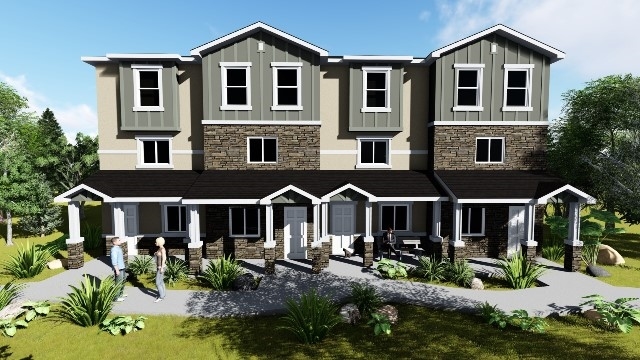 Porters Crossing Rendering - Village at Porter's Crossing