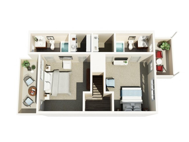 Floorplan - Pacific Breeze Townhomes