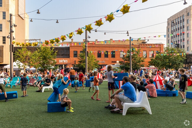 The Folkways Night Bazaar Circus is a free event in Downtown Fargo.