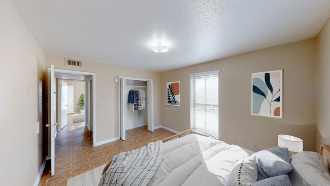 BEDROOM W/CLOSETS - Cerca Demi Apartments BEDROOM W/CLOSETS - Cerca Demi Apartments