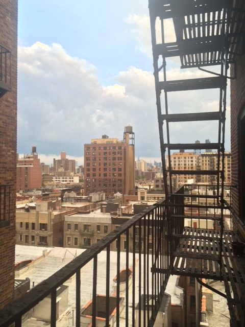 Fire escape off the bedroom - 510 W 110th St