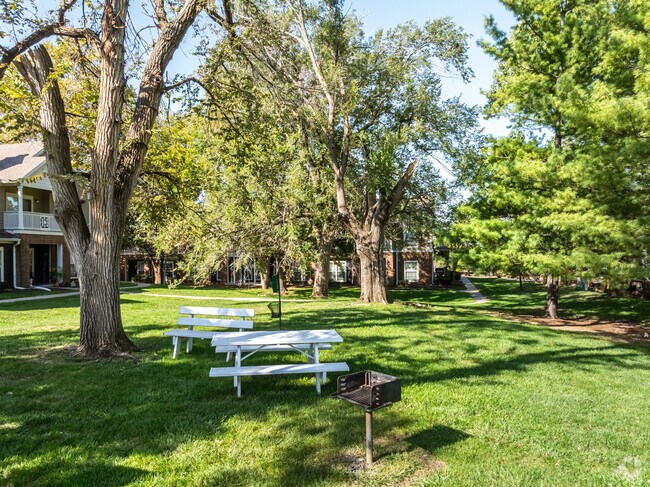 Área de picnic y parrilla - Centennial Park Apartments