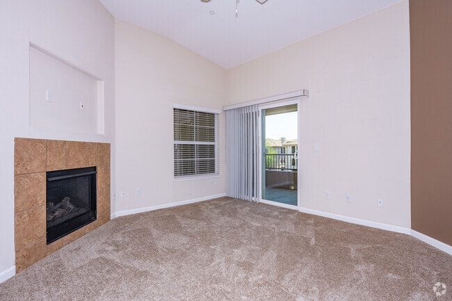 Rutherford 2BR, 2BA - 1,092SF - Living Room - Villas at North Village