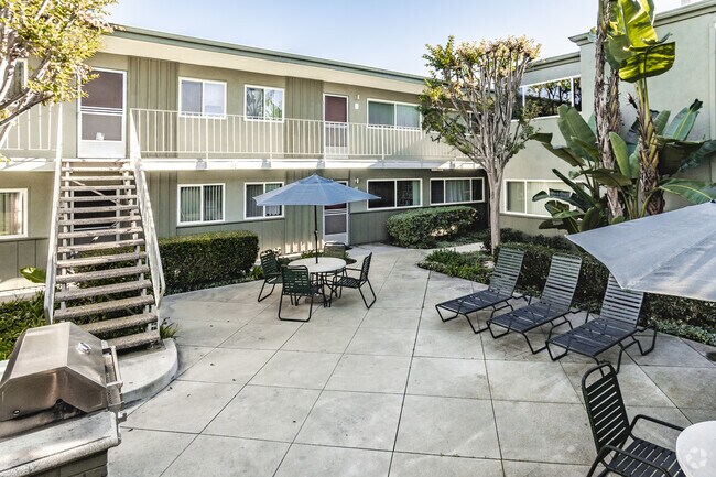 Patio - Leeward Apartments
