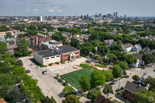 Residents also have close access to downtown Milwaukee, about 10 minutes from Clarke Square.