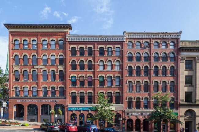 Restored Historic buildings in Saint John. 