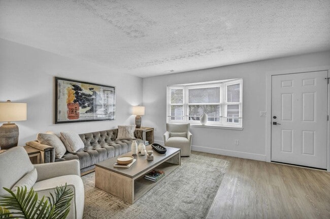 Diamond Townhome -sleek wood-inspired plank flooring - Dublin Park Rental Townhomes