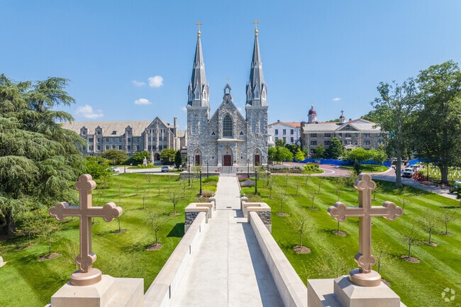 Completed in 1887, St Thomas of Villanova Church draws visitors from around the region.