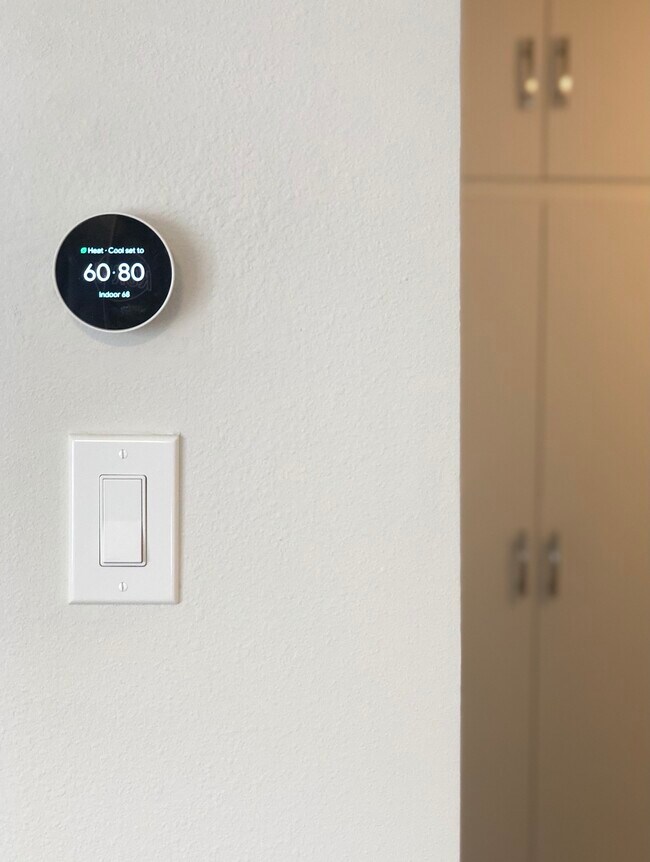 Nest smart thermostat - 12801 Moorpark St